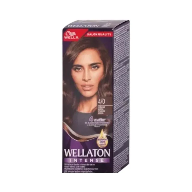 Wellaton farba na vlasy Intense 4/0 Stredne Hnedá
