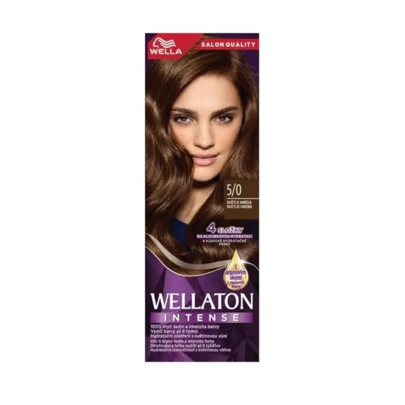 Wellaton farba na vlasy Intense 5/0 Svetlo Hnedá