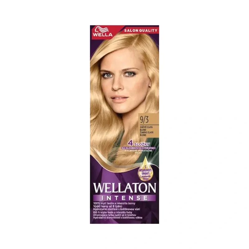 Wellaton farba na vlasy Intense 9/3 Žiarivo Zlatá Blond