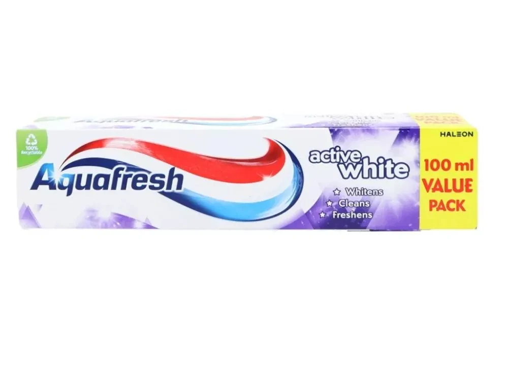 Aquafresh Zubná pasta 100ml Active White