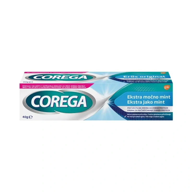 Corega krém 40g Extra silný s príchuťou Mint