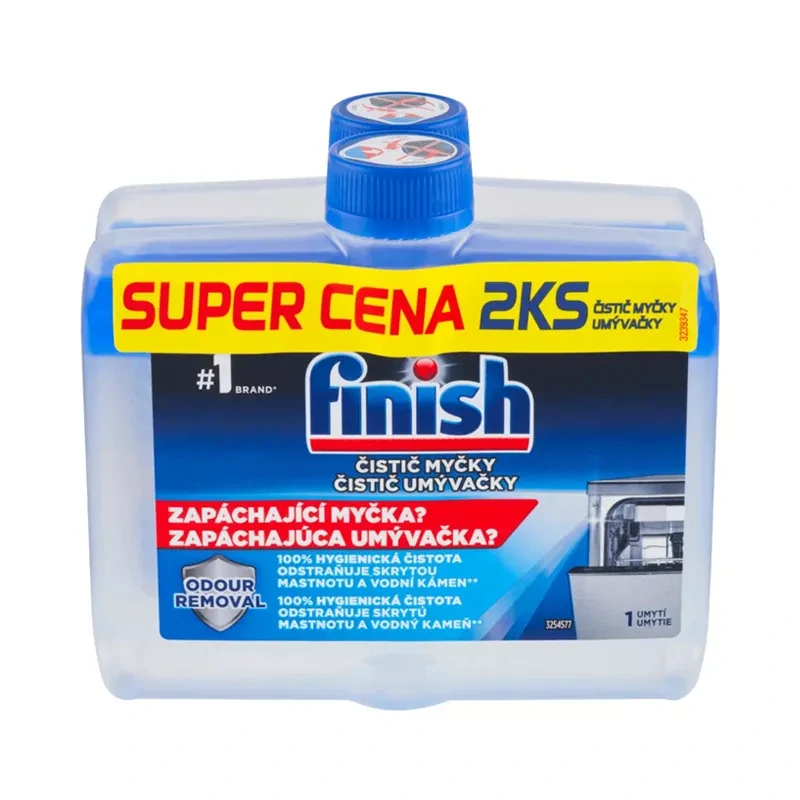 Finish Čistič umývačky 2x250ml Regular DUO