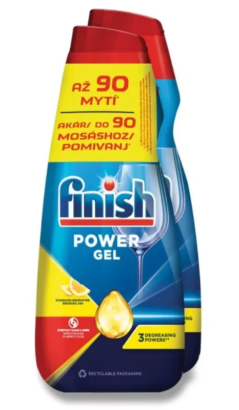 Finish Gel do umývačky 2x900ml