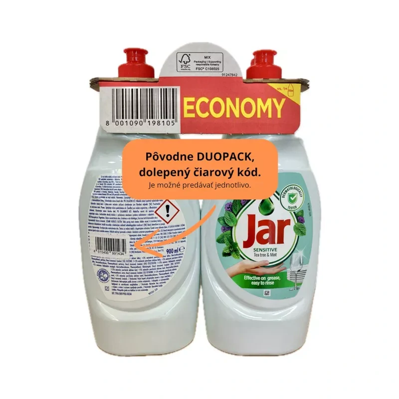 Jar 900ml Senstive Tea Tree & Mint