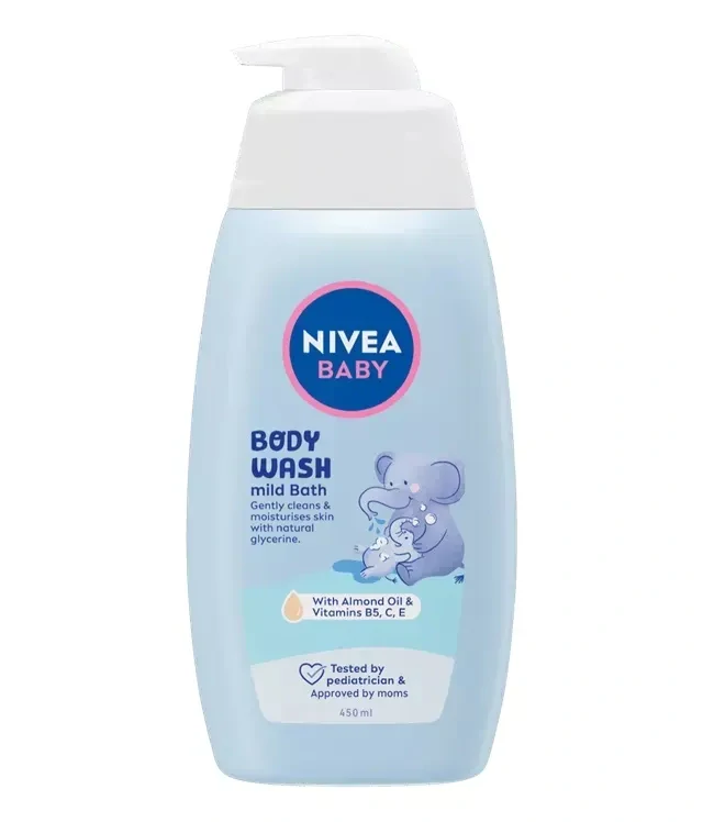 Nivea Baby SG 450ml Jemný