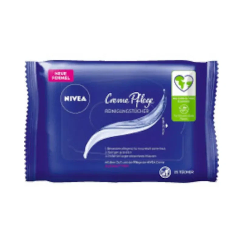 Nivea Čistiace obrúsky 25ks Creme Care