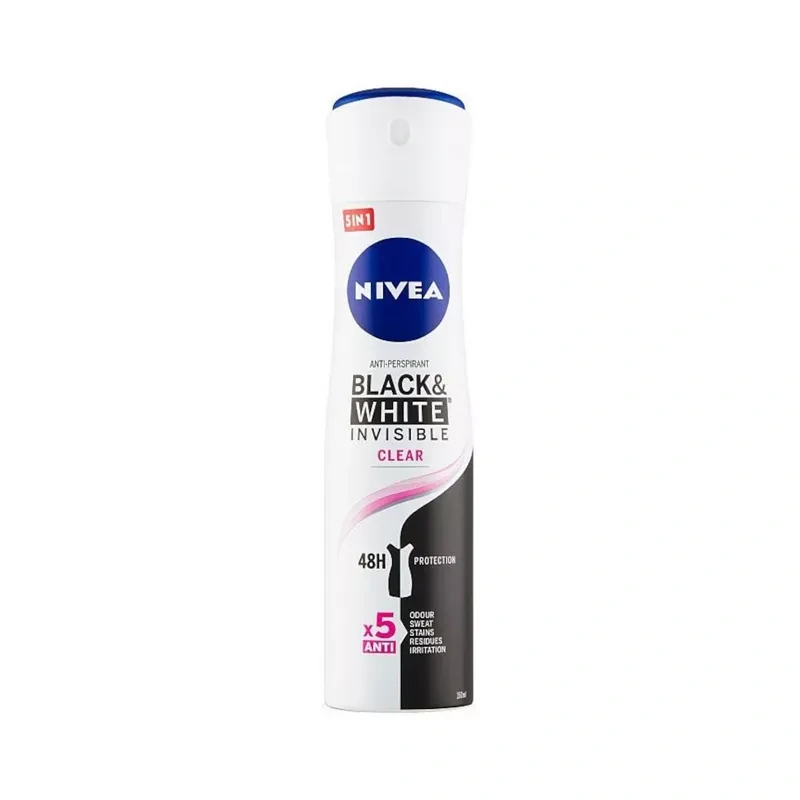Nivea Deo AP Women 150ml B&W Invisible Clear (SK)