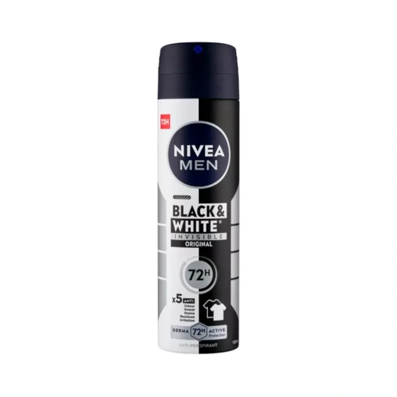 Nivea Deo Men 150ml Black & White Invisible Original