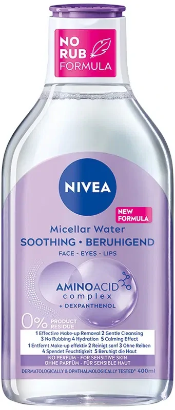 Nivea Micelárna voda MicellAIR 400ml Citlivá pleť