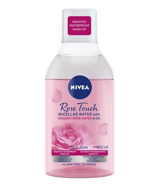 Nivea Pleťová micelárna voda 400ml Rose Touch