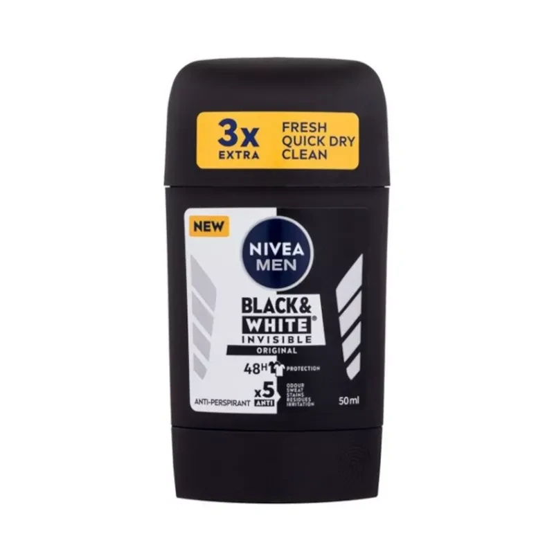 Nivea Stick Men 50ml B&W Invisible Original (SK)