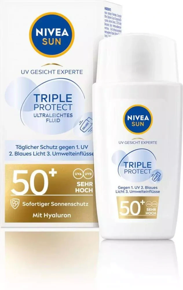 Nivea Sun krém SPF50+ 40ml UV Triple Protect