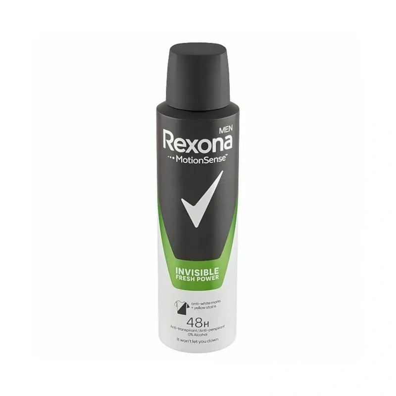Rexona DEO Men 150ml Invisible B&W Fresh Power