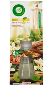 Air Wick Vonné tyčinky 30ml Santalové drevo a vanilka