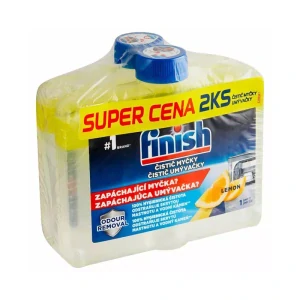 Finish Čistič umývačky 2x250ml Lemon DUO
