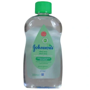 Johnsons Baby Oil 300ml Aloe Vera