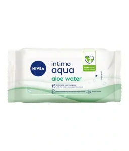 Nivea Intímne obrúsky 15ks Aloe Vera