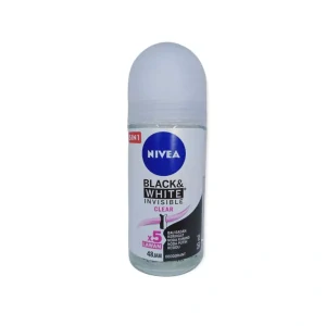 Nivea Roll-on Women 50ml B&W Invisible Clear (Indonesia)