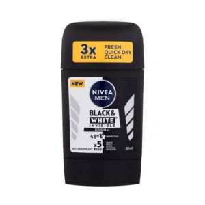 Nivea Stick Men 50ml B&W Invisible Original (SK)