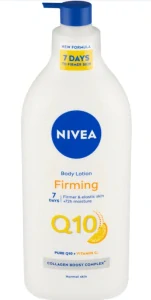 Nivea Telové mlieko 625ml Q10+Vit.C Spevňujúce PUMPA